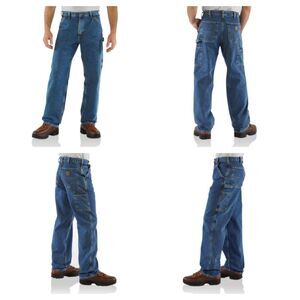 Carhartt Loose Fit Carpenter Jeans Men’s 34x32 Workwear Denim